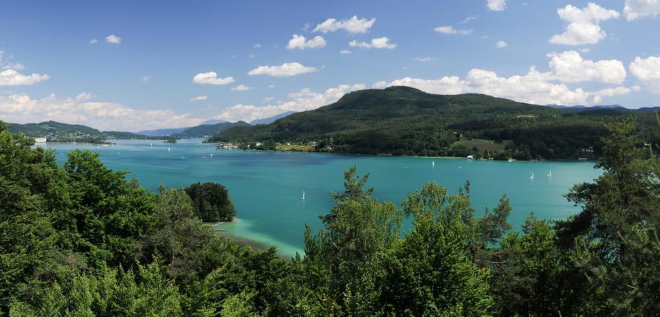 Natural landscape, Lake view