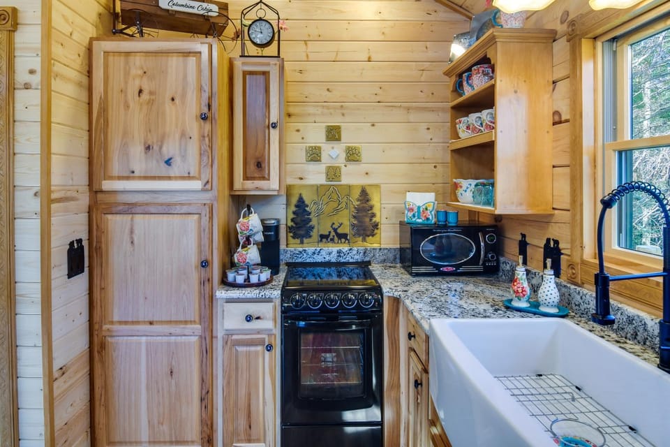 Private Hot Tub & Pond: Conifer Log Cabin Cabin in Park County