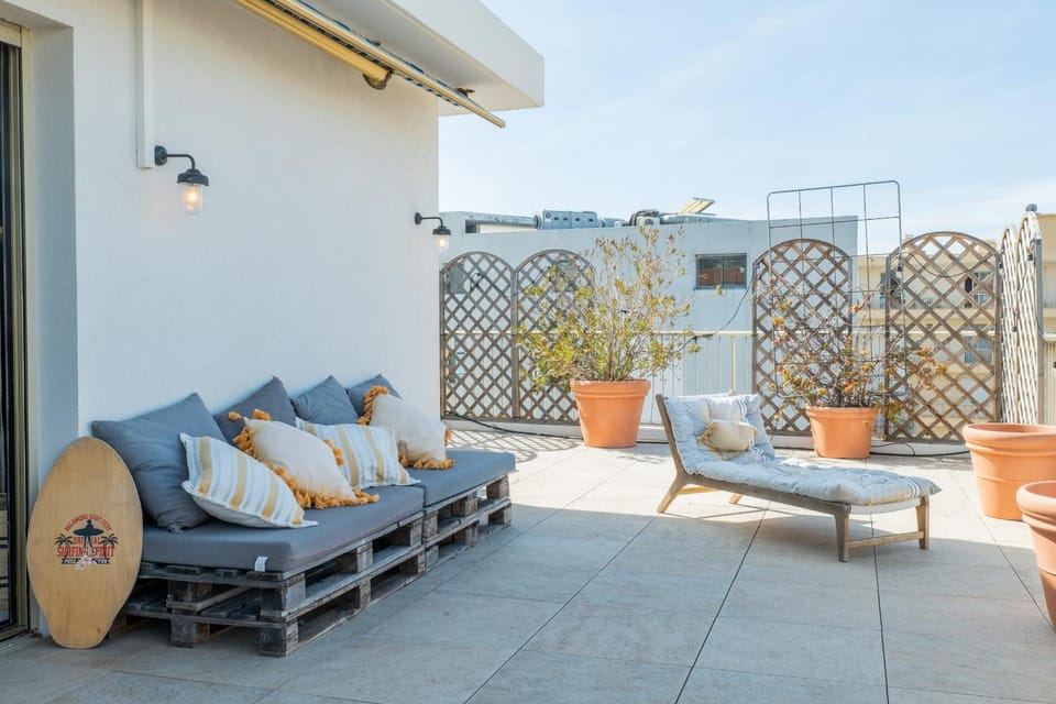 Day, Balcony/Terrace, sunbed
