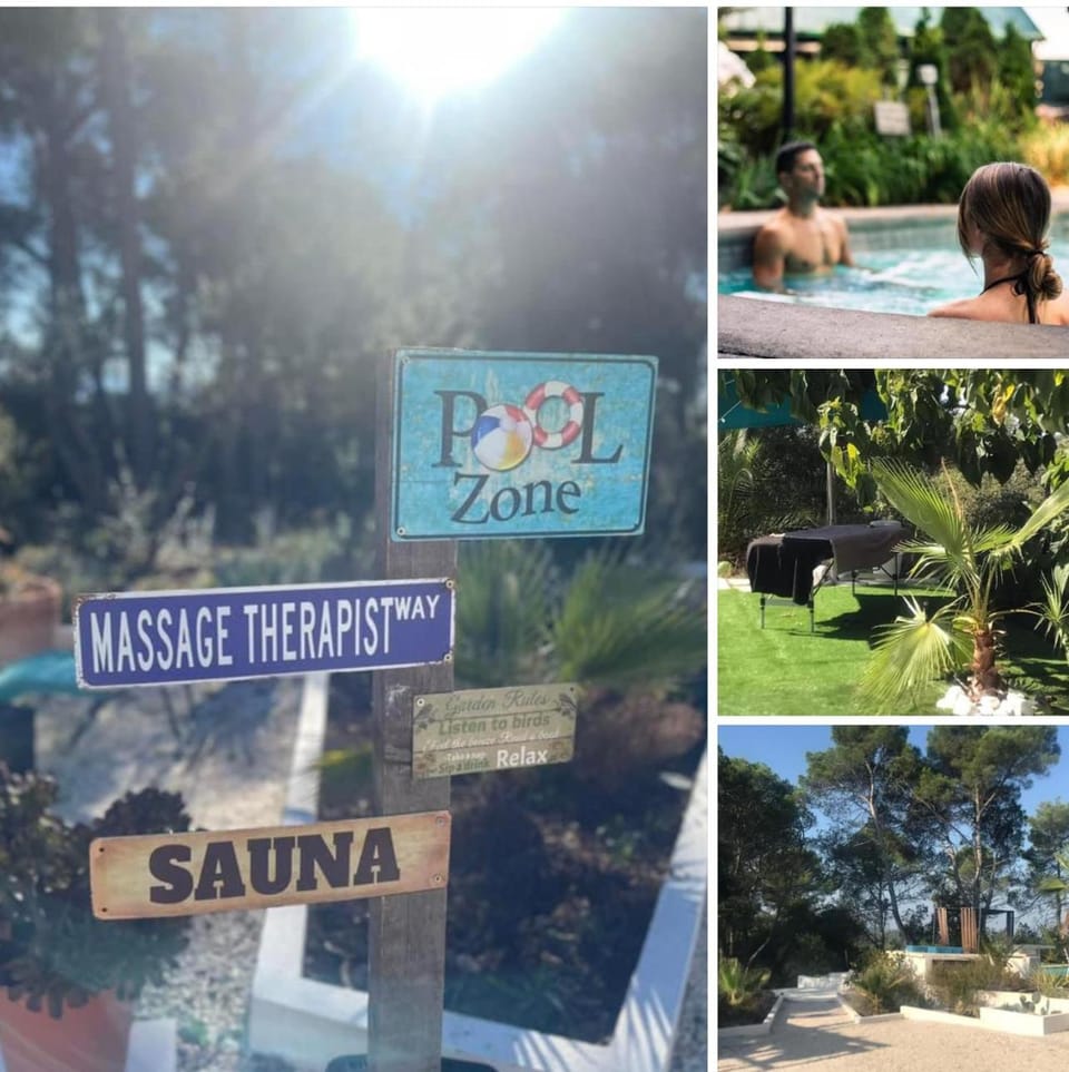 Villa LCP Évasion Romantique en Provence, Spa Privé en Option jacuzzi, sauna & hammam Apartment in Flayosc