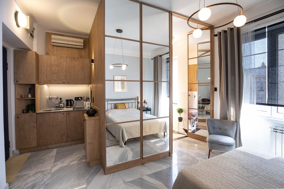 Kitchen or kitchenette, Bedroom, wardrobe