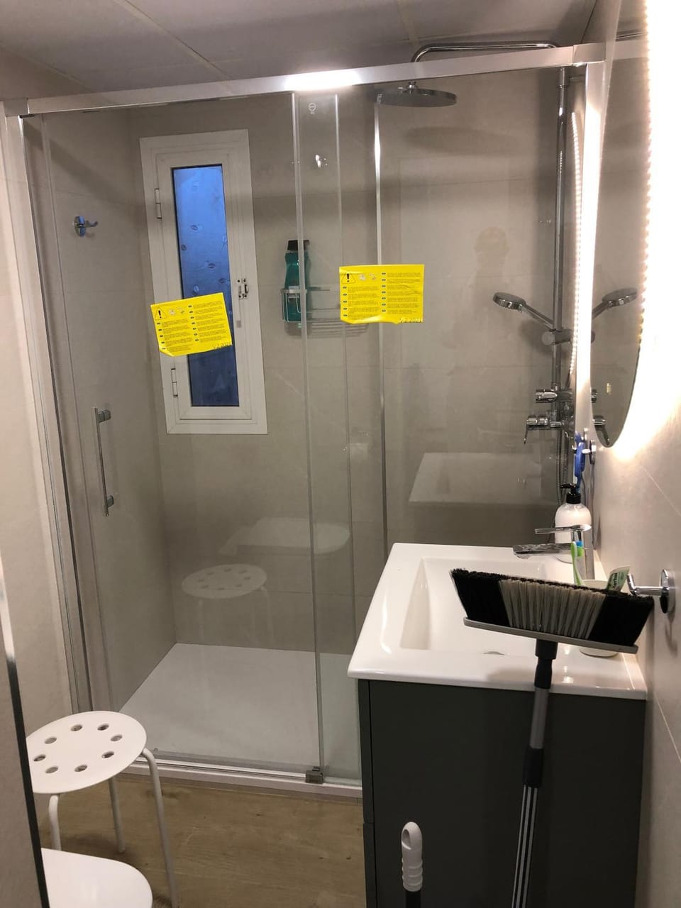 Bathroom, Living room