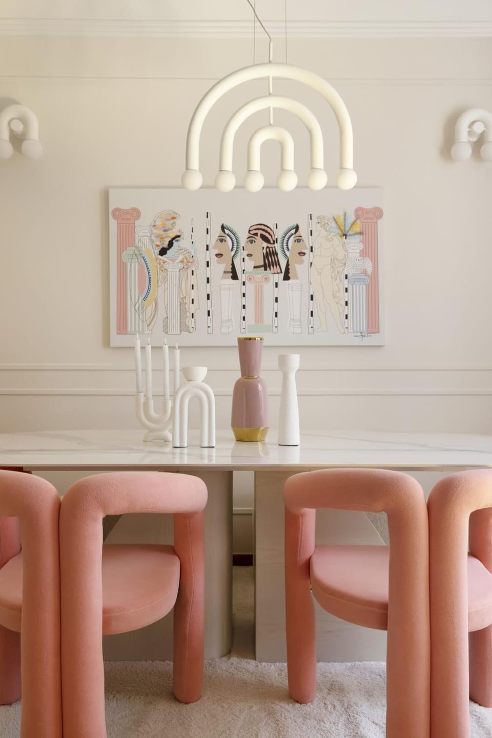 Decorative detail, Dining area