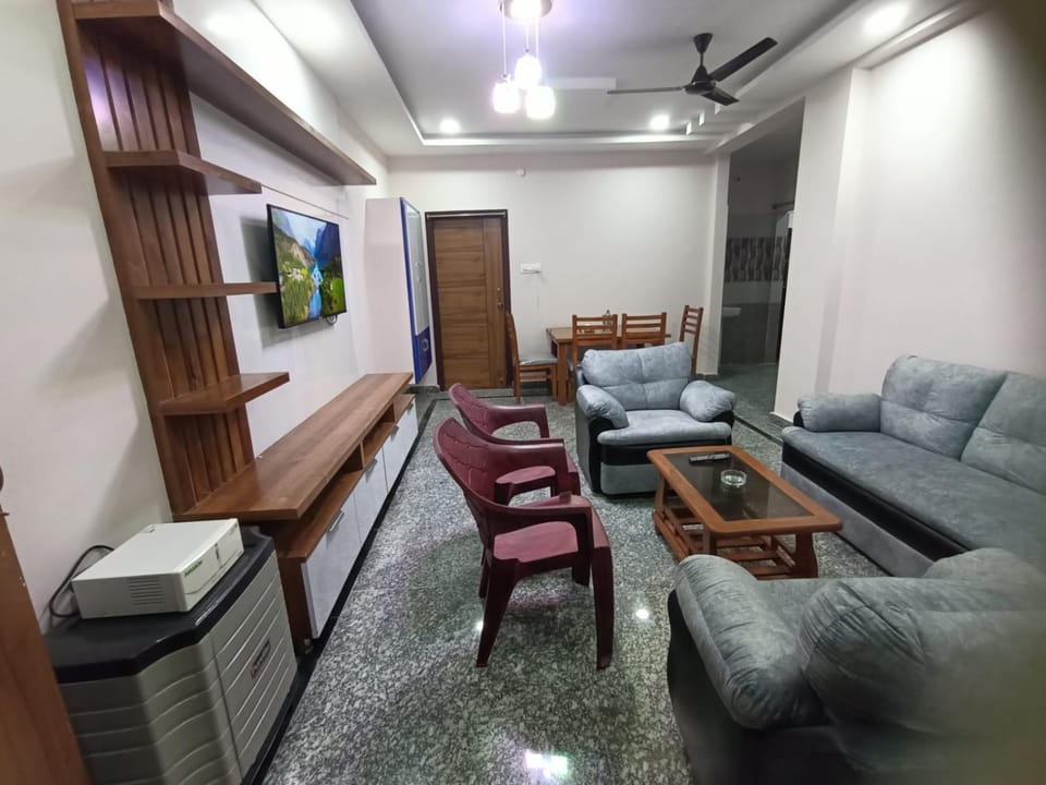 Servostay New Premium Fully Furnished 2 BHK Flats Near Station Apartment in Tirupati