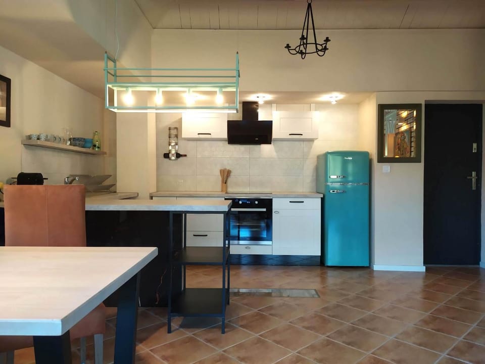 Kitchen or kitchenette, Dining area, oven, pet friendly, stove
