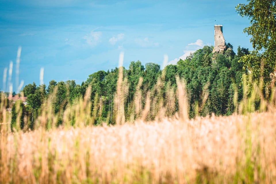 Nearby landmark, Natural landscape, Landmark view