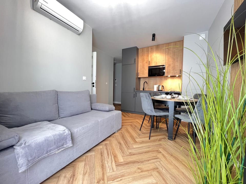 Kitchen or kitchenette, Living room, Seating area, Dining area, furniture, internet, minibar, pet friendly, stove, air conditioner