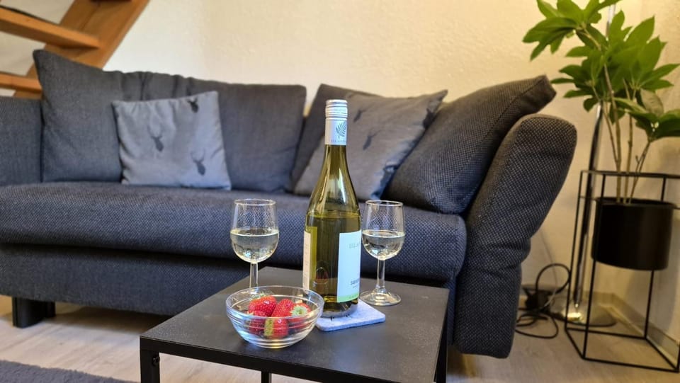 Berg-Büdchen - schnuckelige Maisonette-FeWo - gemütlich und günstig Apartment in Lower Saxony, Germany