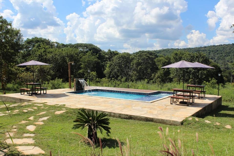 Chalé canto da mata Apartment hotel in State of Goiás