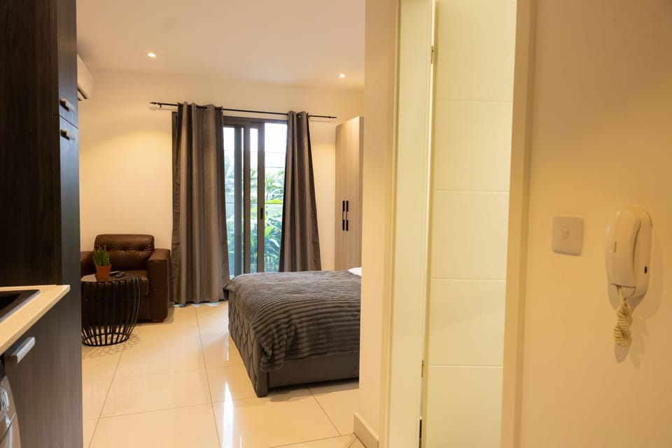 View (from property/room), Living room, Bedroom