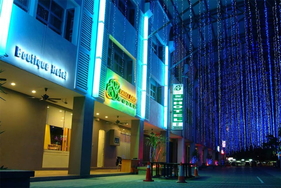 Property building, Night, Street view