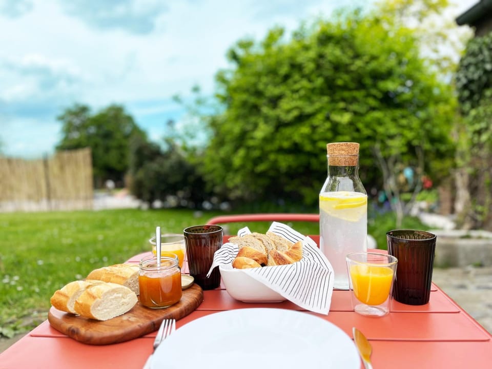 Garden view, Breakfast