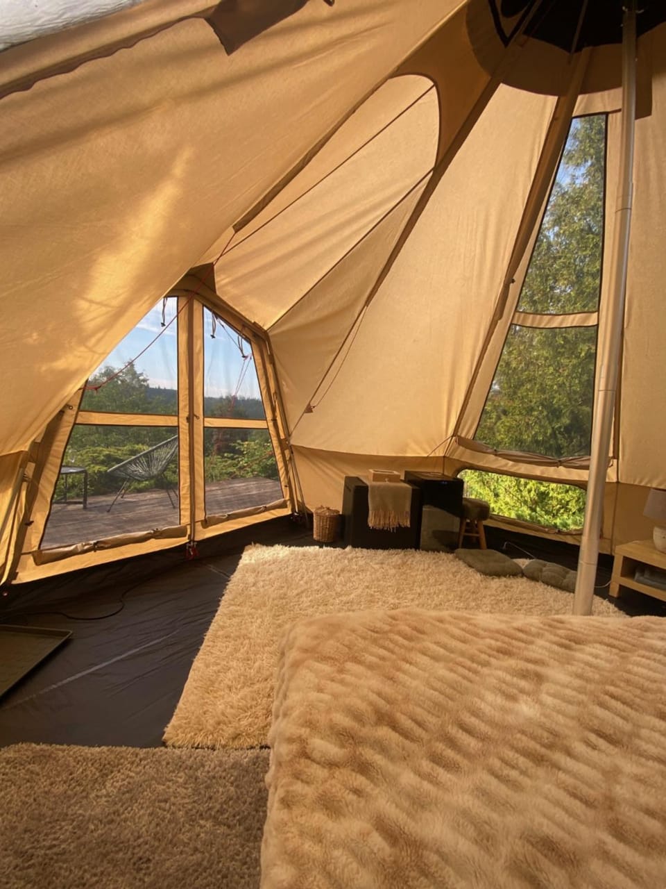 Hvězdný glamping Luxury tent in Czechia