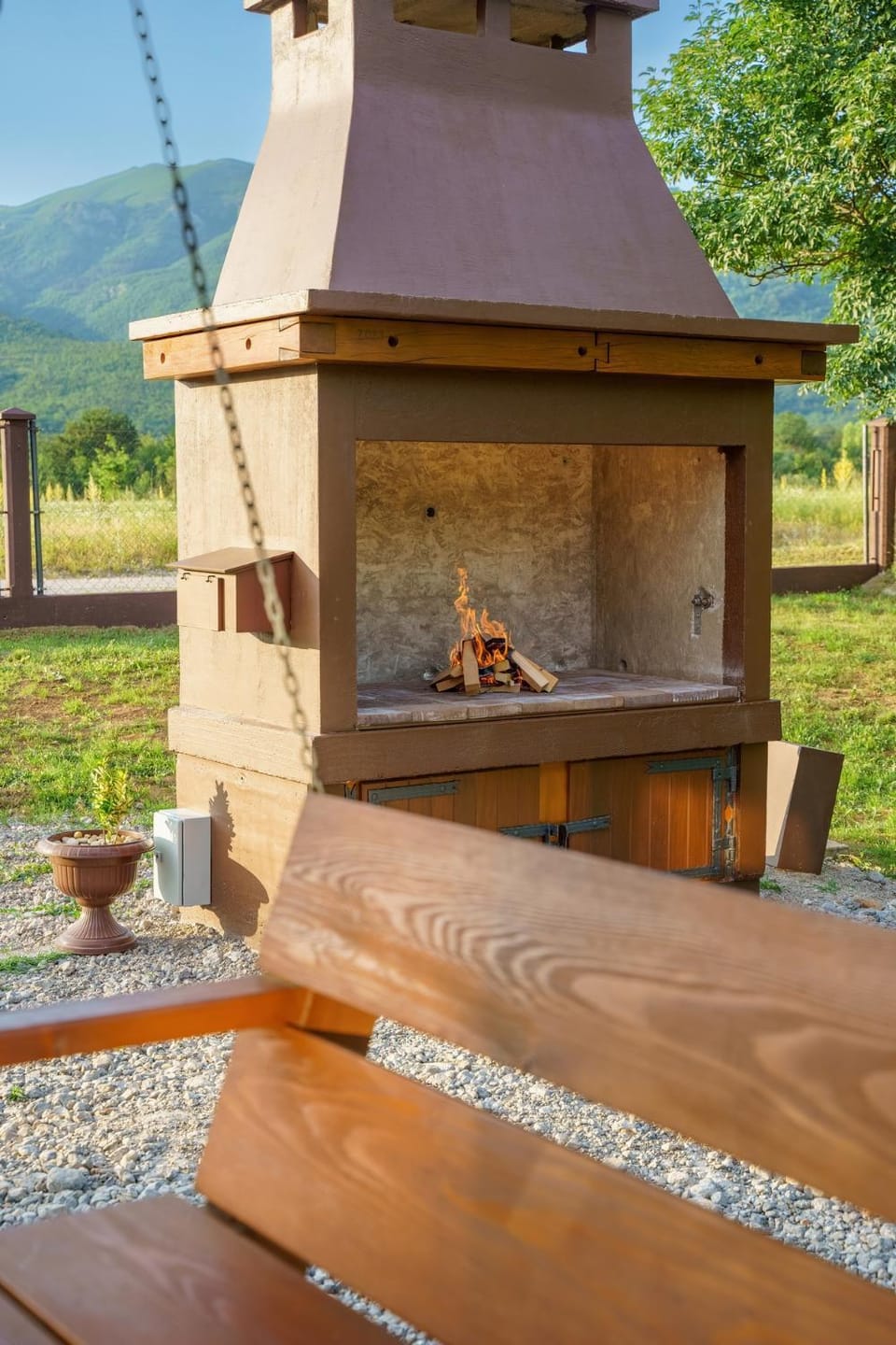Day, Natural landscape, BBQ facilities