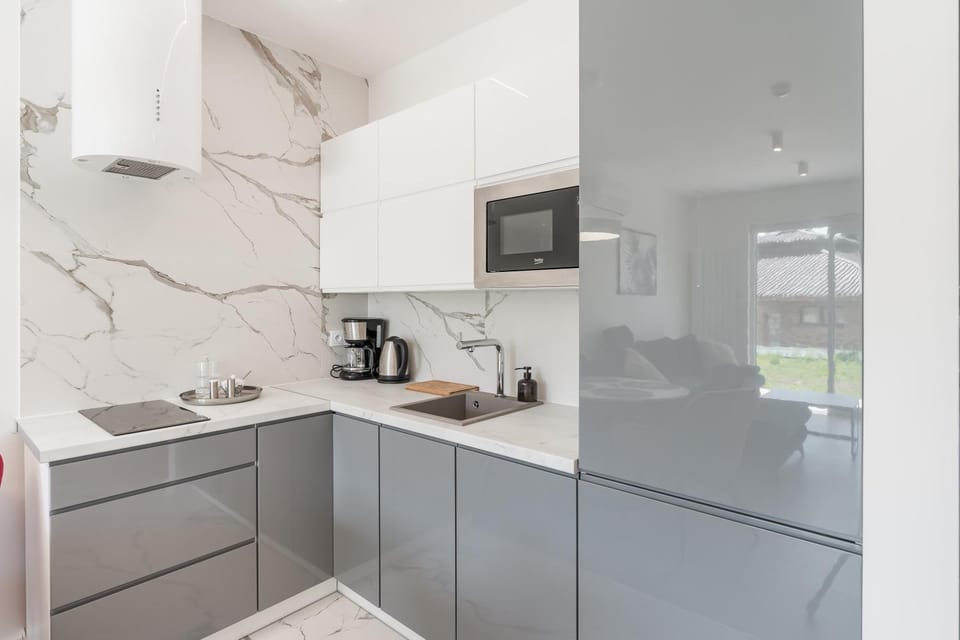 Coffee/tea facilities, Kitchen or kitchenette, dishwasher, stove