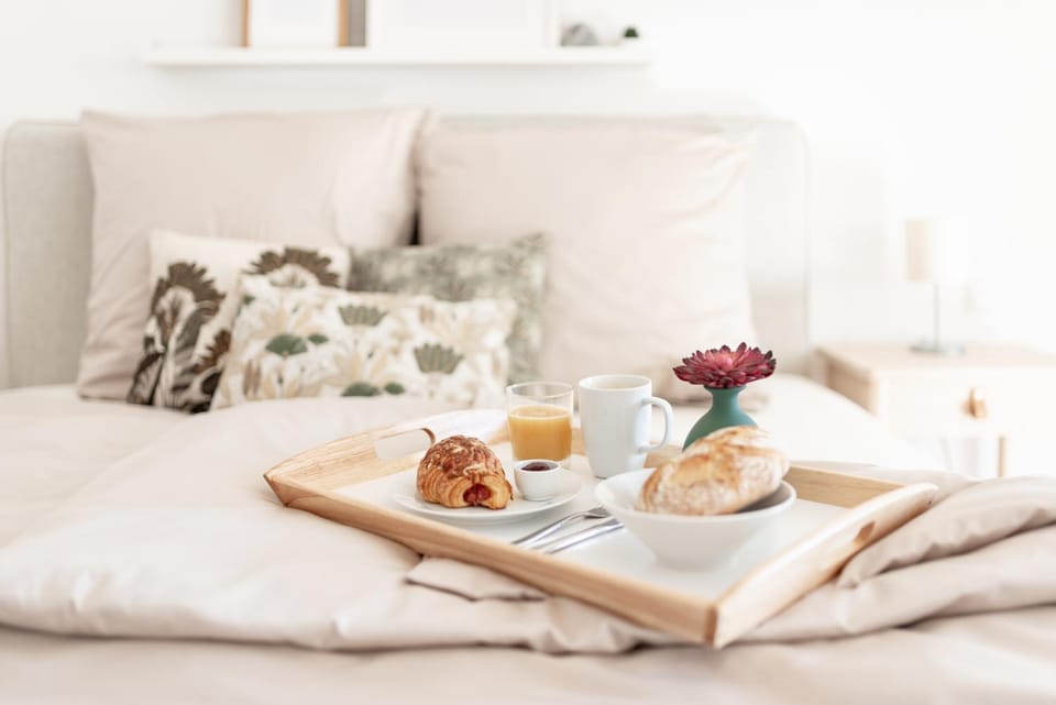 Bed, Decorative detail, Bedroom