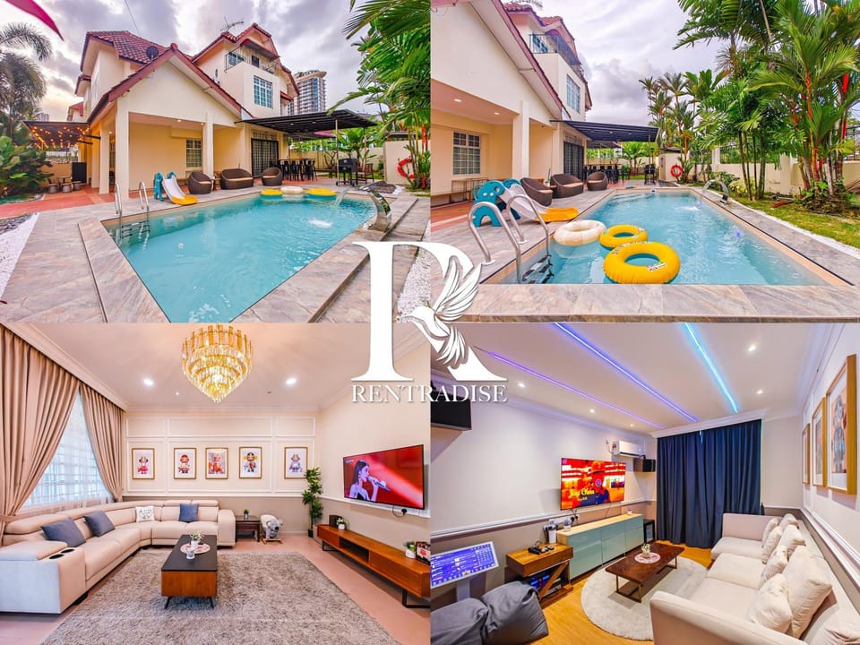 Property building, Communal lounge/ TV room, Living room, Evening entertainment, Swimming pool
