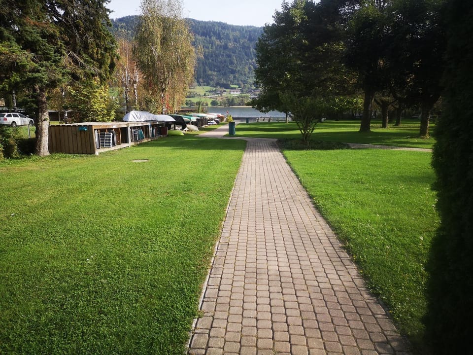 Garden view, Lake view