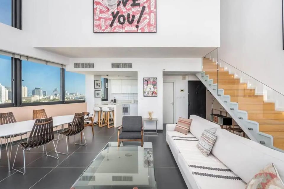 Moderne 3BR - Vue mer Apartment in Tel Aviv-Yafo