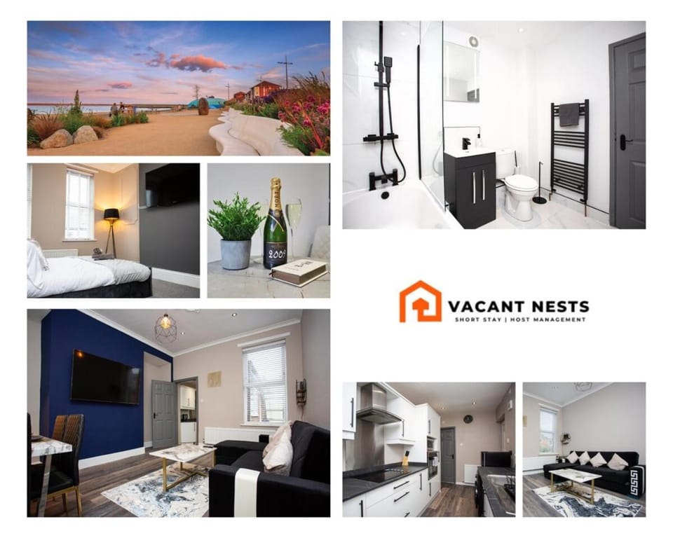 Heart of South Shields Modern Interior 2 Bed Flat Apartment in South Shields