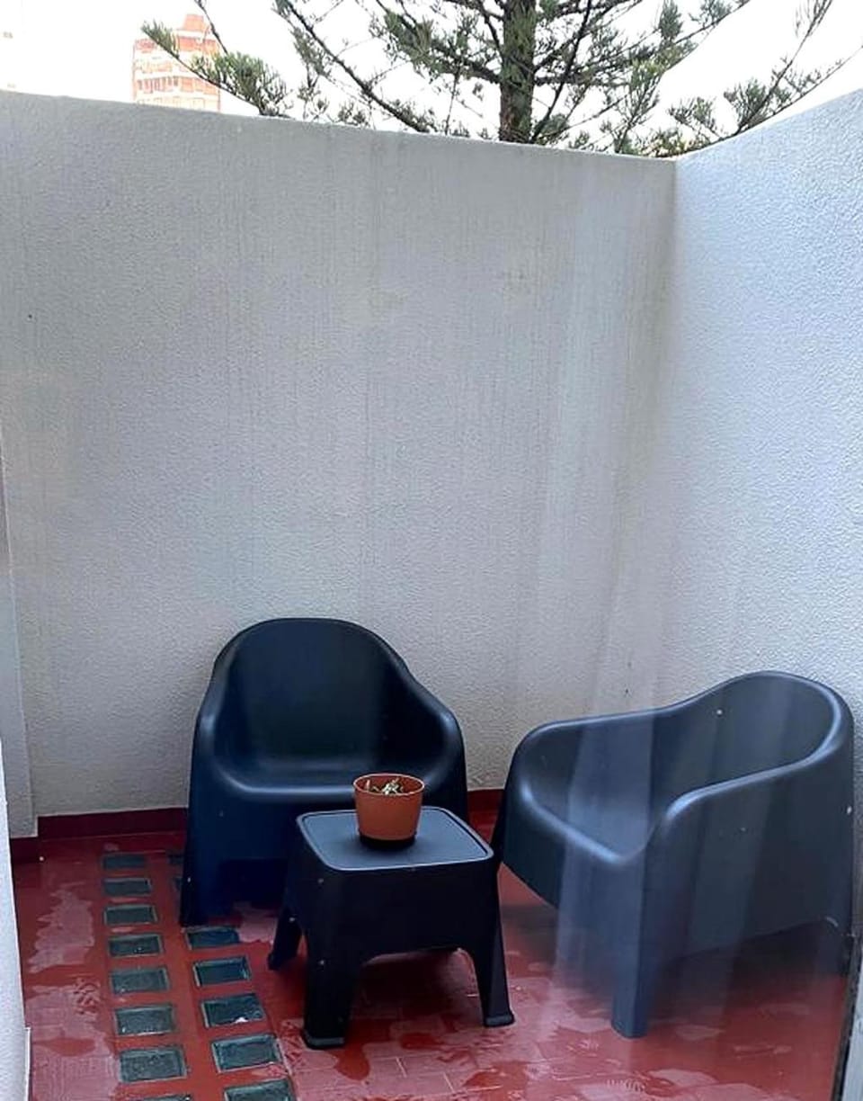 Patio, Off site, Inner courtyard view, hair dresser