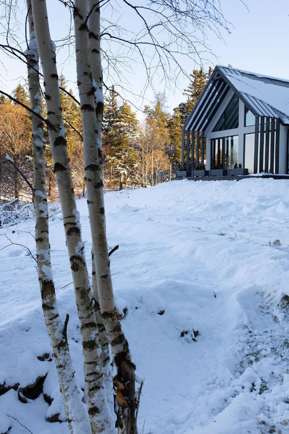 Property building, Winter