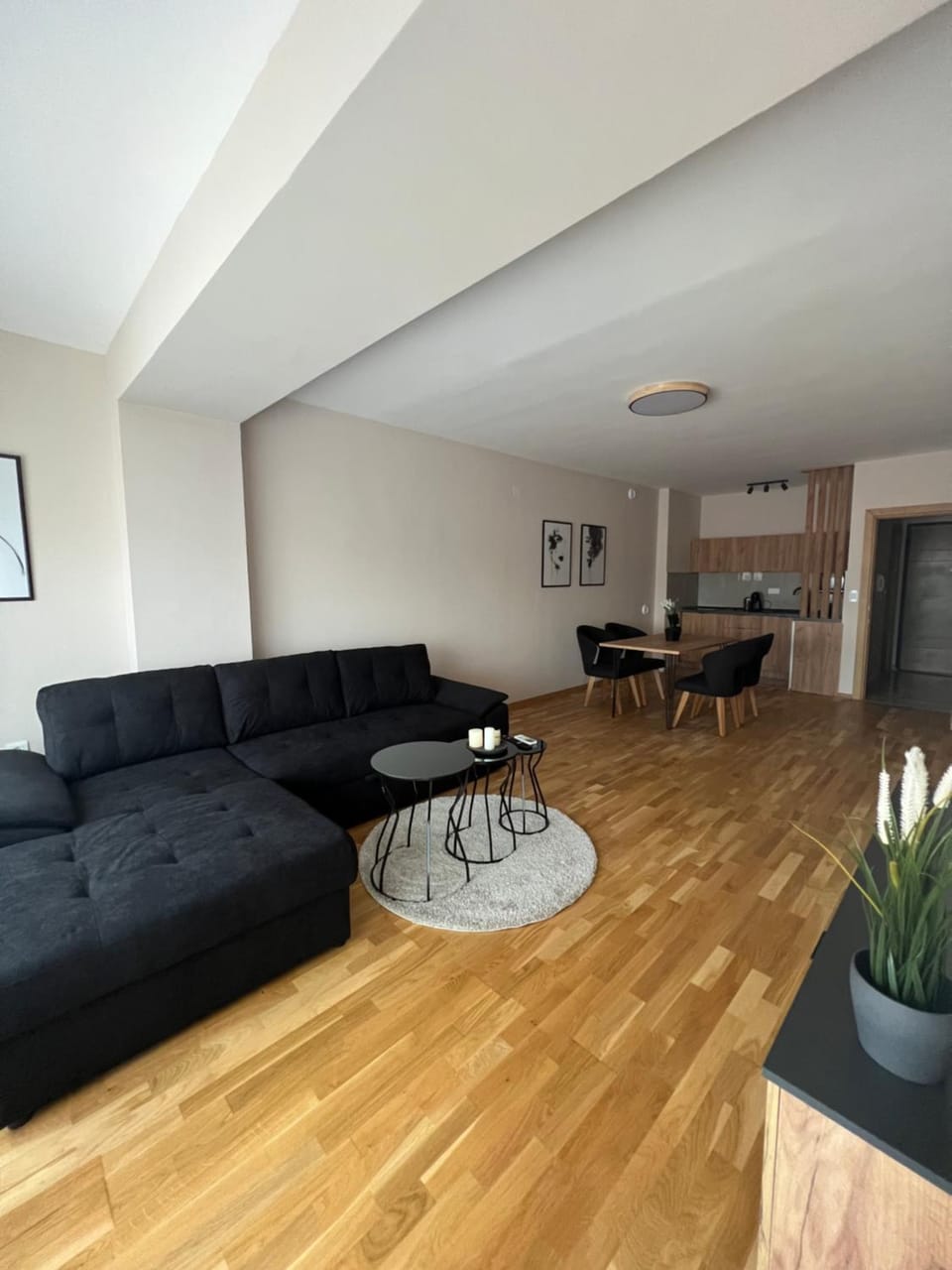 Kitchen or kitchenette, Living room