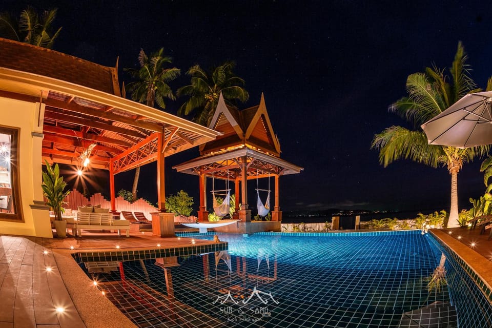 Natural landscape, Pool view, Swimming pool