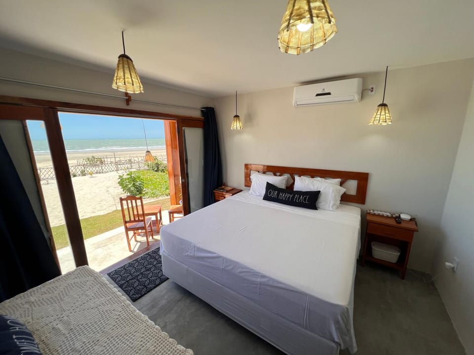 Bed, Balcony/Terrace, Bedroom, air conditioner