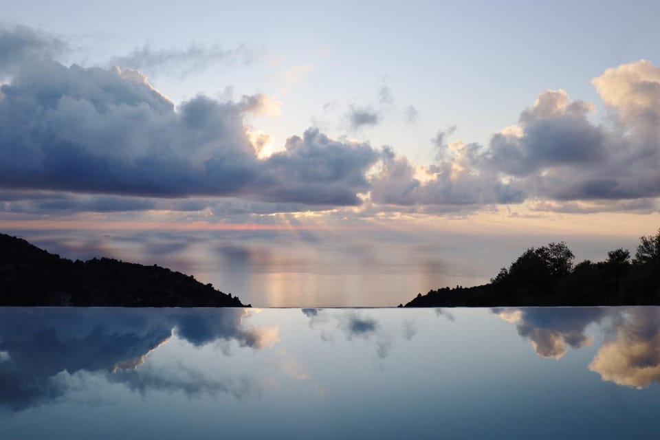 Natural landscape, Sunset