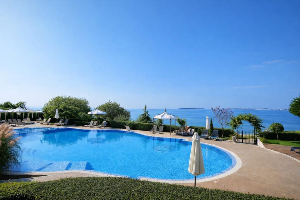 Day, Swimming pool, Swimming pool, sunbed
