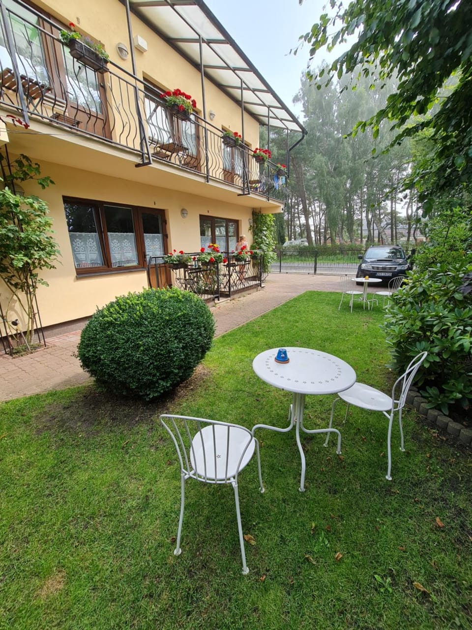 Property building, Garden, Garden view
