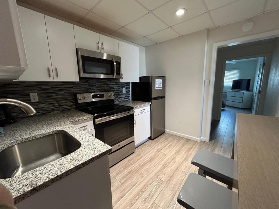 Kitchen or kitchenette, oven, stove, kitchen