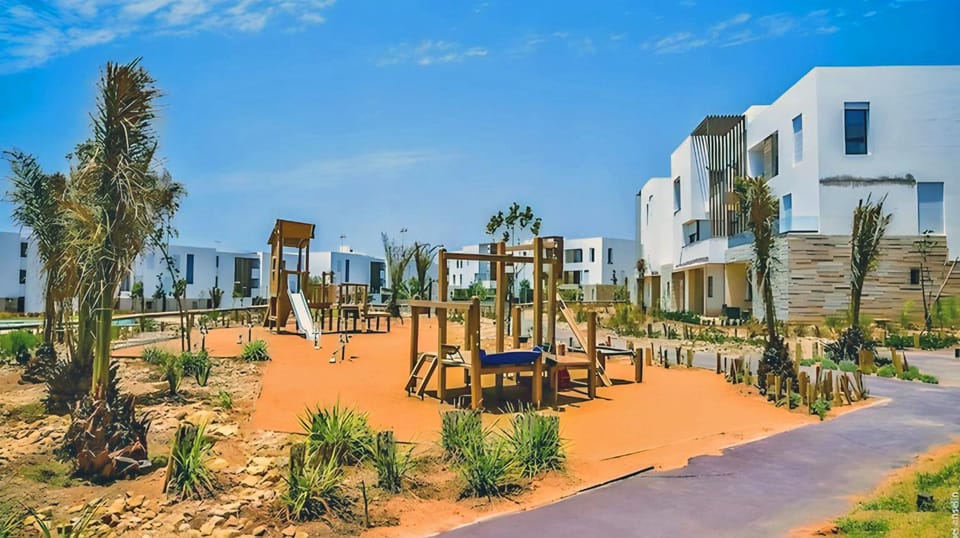 Property building, Natural landscape, Children play ground