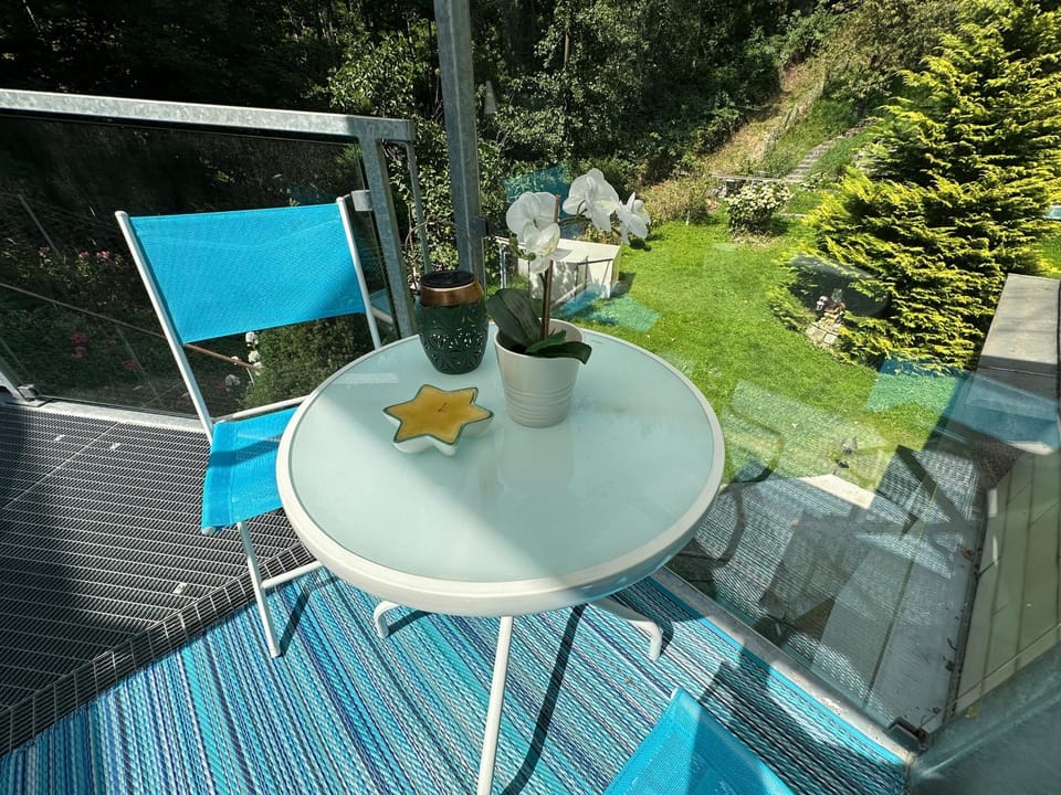 Garden, View (from property/room), Balcony/Terrace, Seating area, Garden view