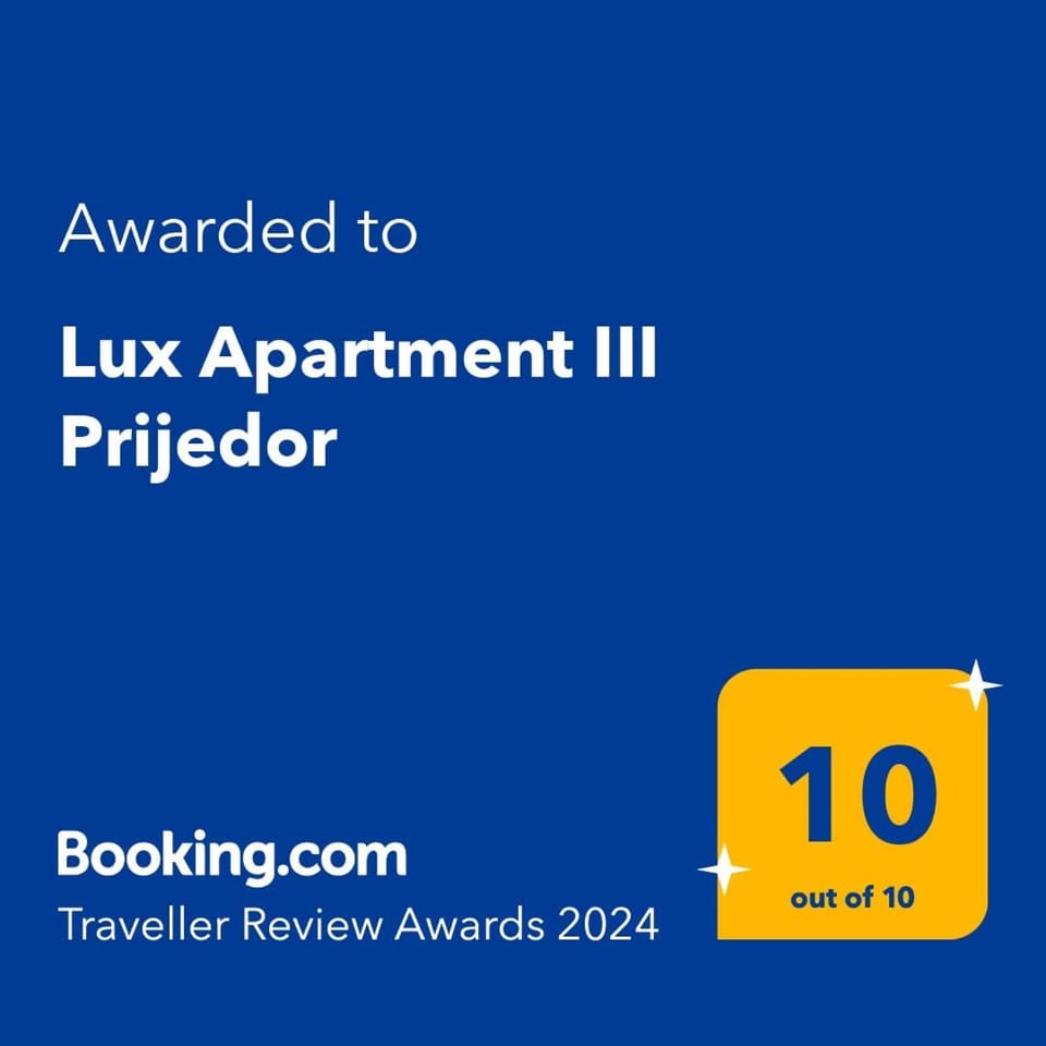 Lux Apartment III Prijedor Apartment in Federation of Bosnia and Herzegovina