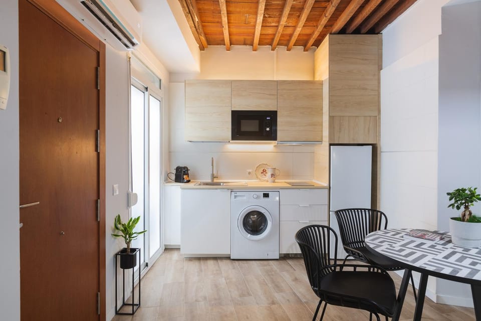internet, minibar, stove, toaster, washing machine, kitchen, air conditioner