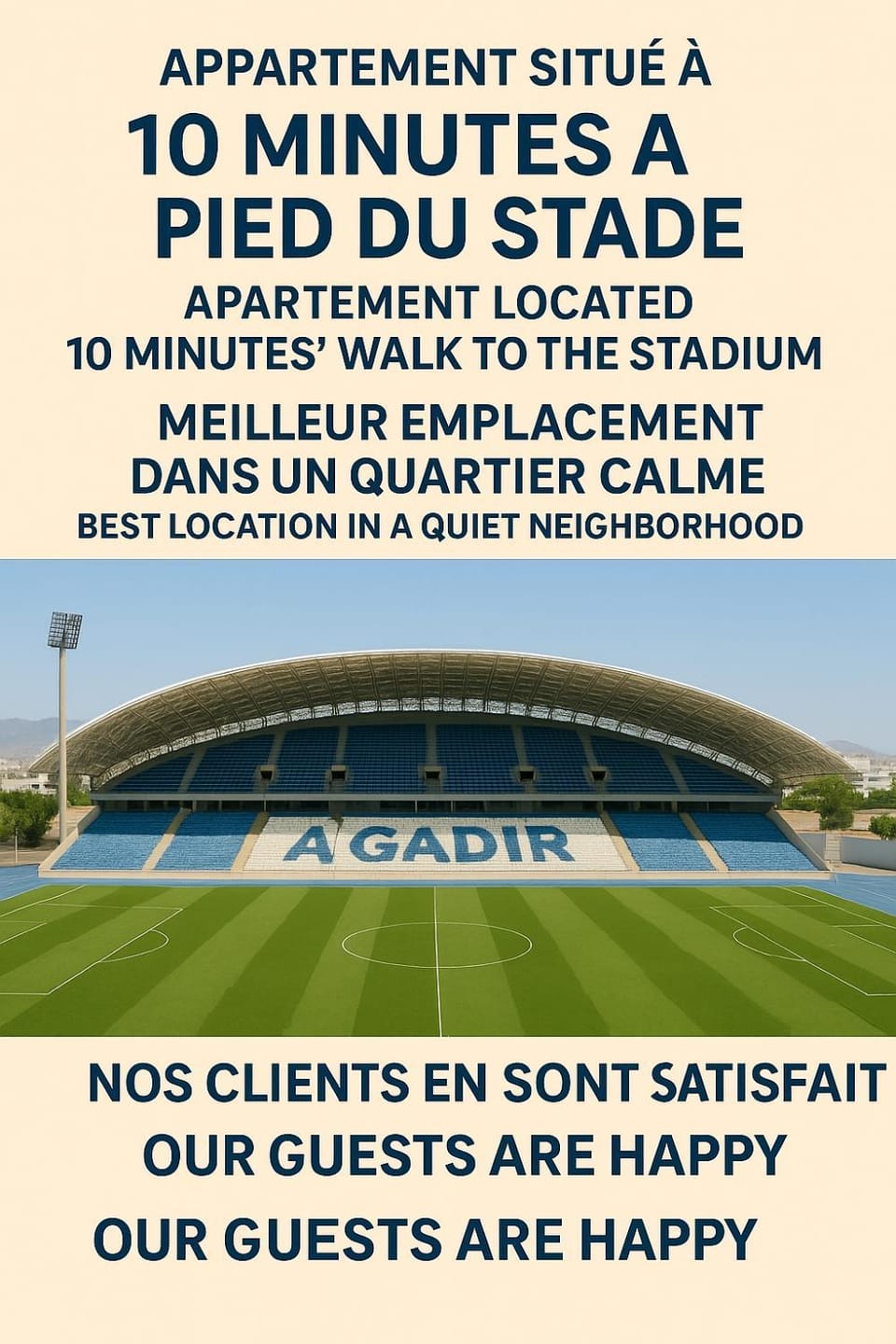 Flat Al farabi Apartment in Agadir