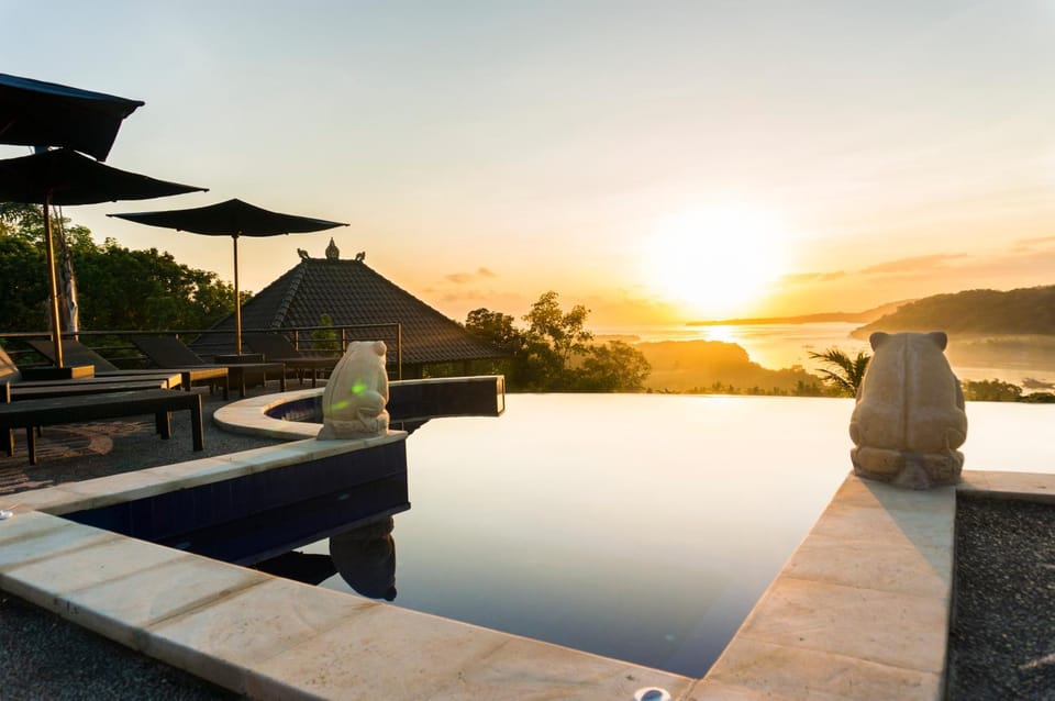 Swimming pool, Swimming pool, Sunrise
