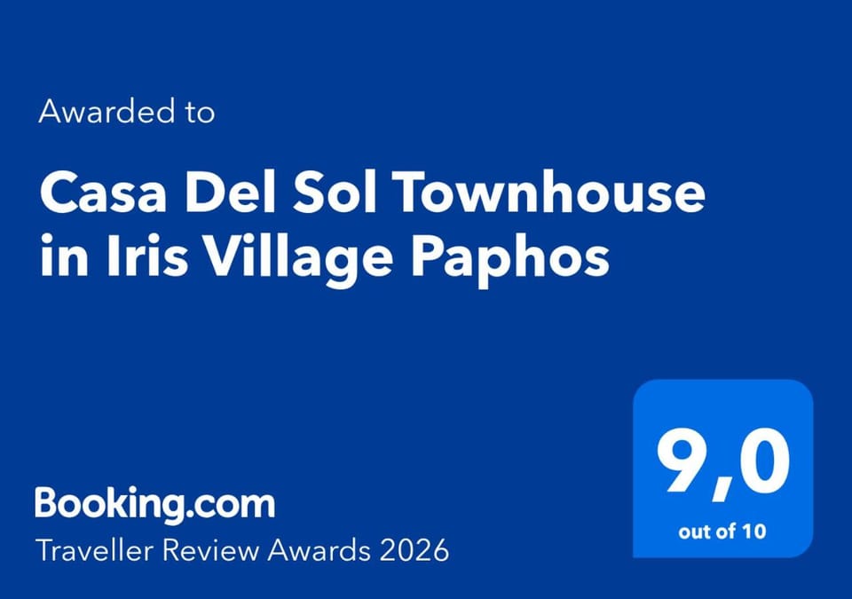 Casa Del Sol - Iris Village Universal Paphos, 2BD House in Yeroskipou