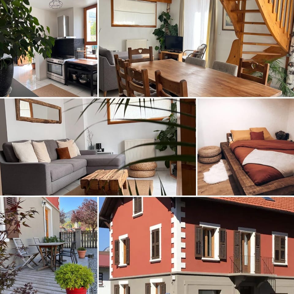 Duplex Sallanches - Terrasse, Centre & Parking by AlpenlySallanches Apartment in Haute-Savoie