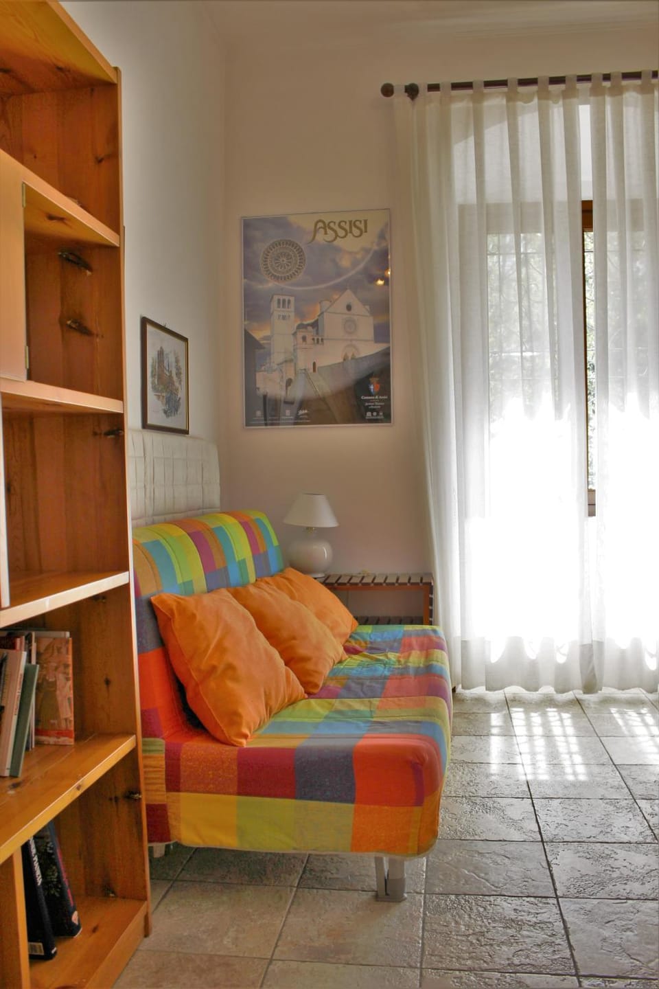 Bed, Living room