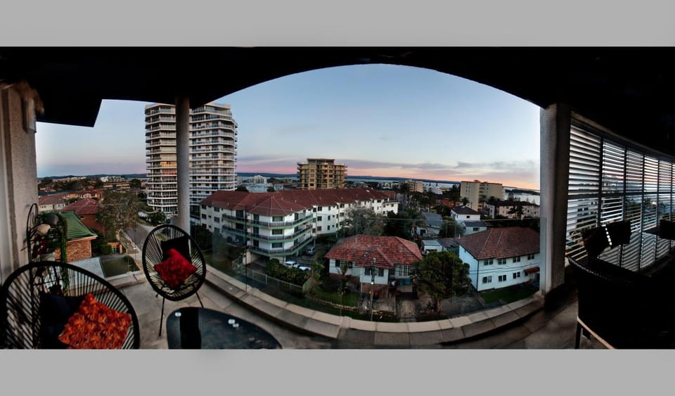 Bird's eye view, View (from property/room), Balcony/Terrace, City view, Sea view