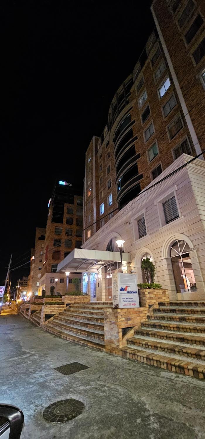 Property building, Night, Location