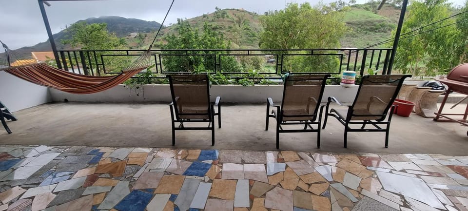 Patio, Day, Natural landscape, View (from property/room), Balcony/Terrace, Seating area, Dining area, Mountain view, Internal: Not applicable to any particular room