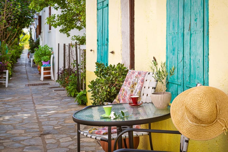Blue studio in kantouni Apartment in Samos, Greece