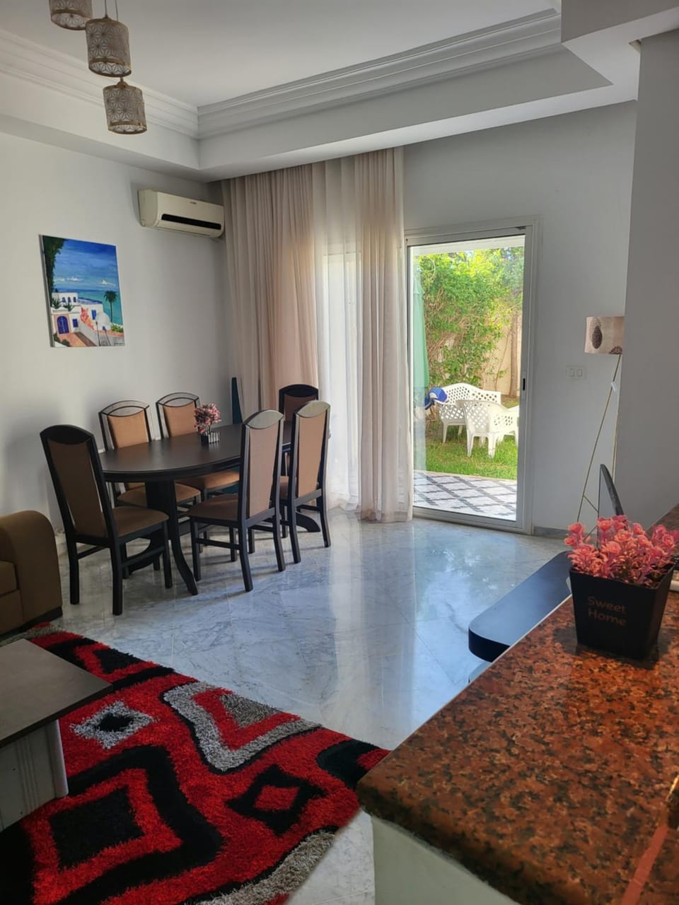 Dining area
