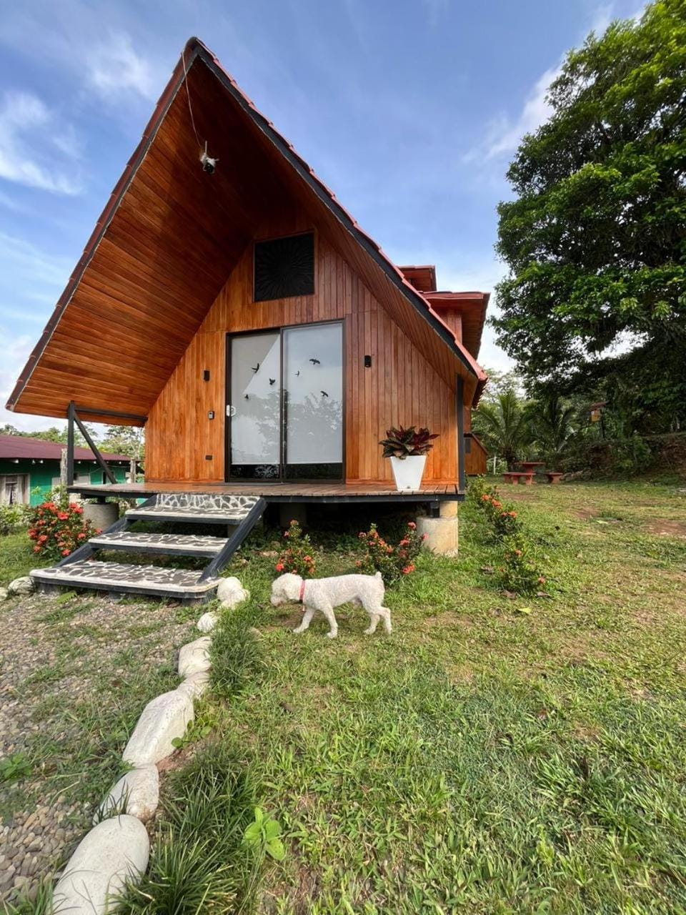 Property building, Off site, Pets, Garden view
