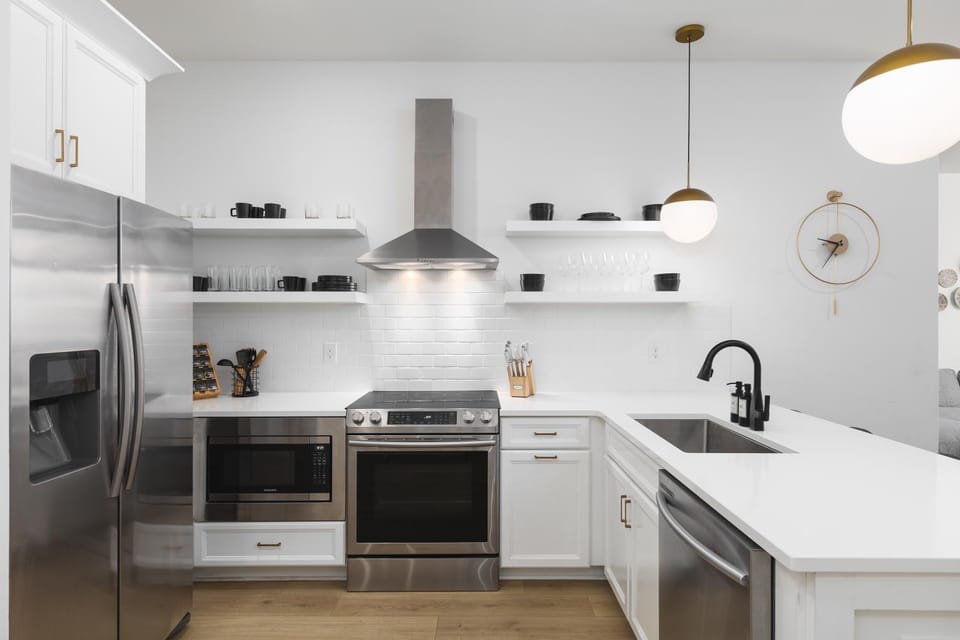 Kitchen or kitchenette, dishwasher, minibar, pet friendly, stove