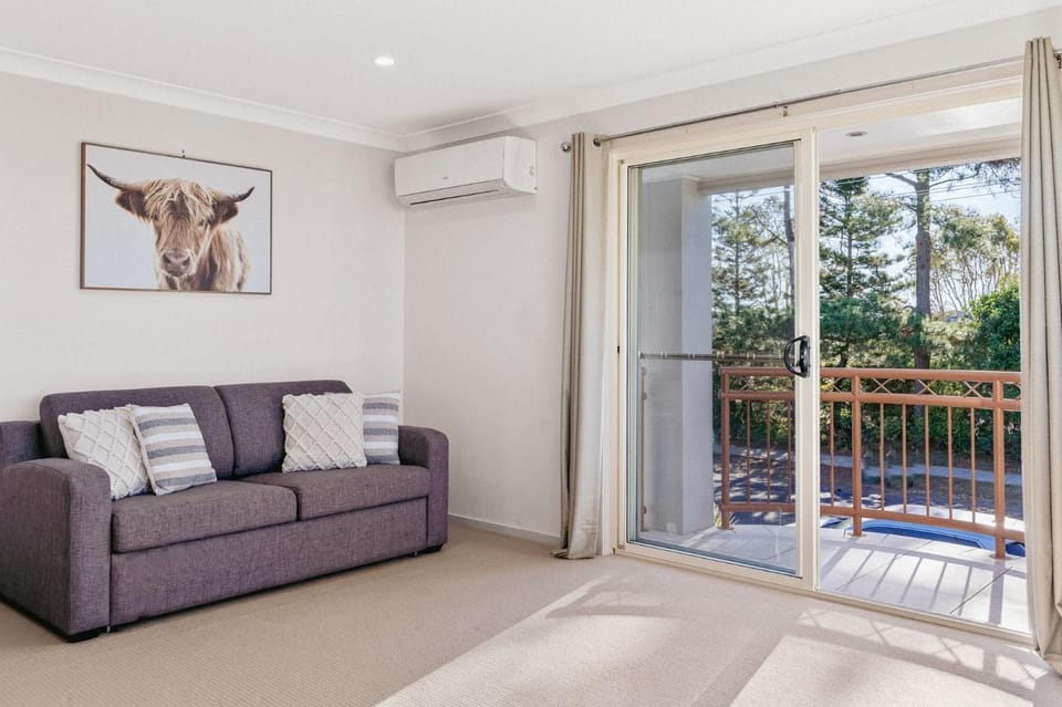 Living room, air conditioner